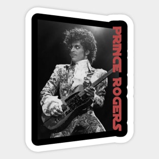 prince guitar Sticker